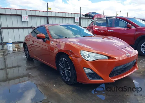 2013 Scion Fr-S из США, поврежденный, VIN JF1ZNAA1XD2705684